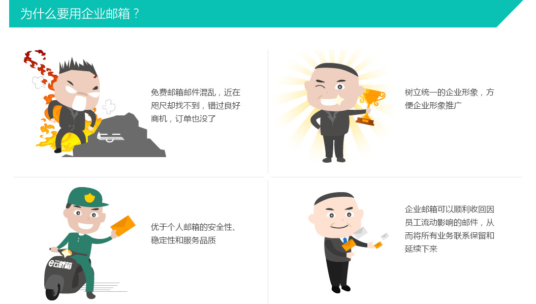 為什么要用企業(yè)郵箱